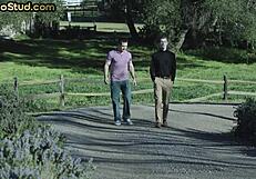 Hairy Stud Barebacked In Twink 3some