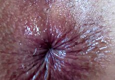 extreme closeup of wild asshole fingering for fetish fans