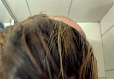 Skinny Friend Begs for Raw Anal in Shower