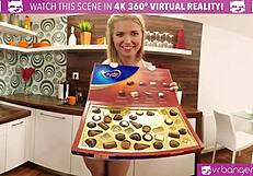 VR Bangers Features Ass Fucking Hot Teen Neighbor With Hairless Small Tits