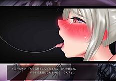 she says, trapped monster girl knightess in hentai game.