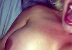 blonde milf homemade session