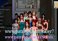 Adult animated film with 3D visuals and interactive features
