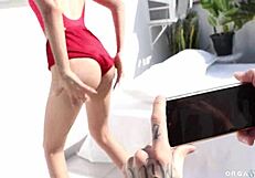 E-girl's intense anal creampie with azukat on orgastica tv