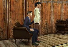 Meghan the Duchess of Suss in Rough Anal and Squirting Action