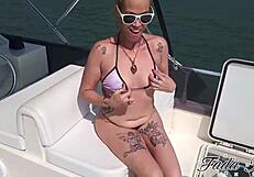 Me masturbei na lancha 😏