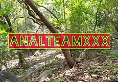 In an abandoned field, they have public sex with monster cock leading to creampie