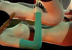 Mavis Enjoys A Threesome With Elsa And Anna