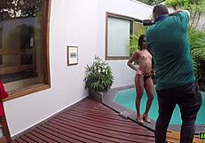 Alice Lemes Strips For Hardbrazil Photos