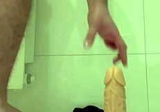 Wow, Training My Ass to Prolapse with Buttplugs and Dildos in Hentai Style!