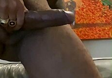 muscle viktor rom performs solo bbc masturbation outdoors with tattoos