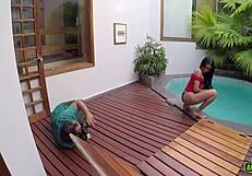 Alice Lemes Strips For Hardbrazil Photos