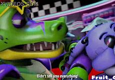 emotional gay encounter with fnaf fruit cock