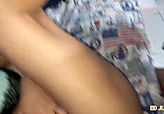 Carol Corrales Smokes and Fucks Bareback with Monster Cock in POV Anal