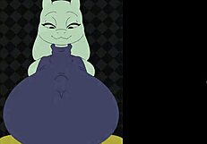 toriel with bigger tits in beatbanger game