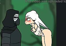 animated girl gets wedgies in compilation video