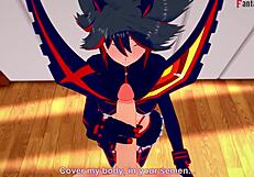 ryuko matoi, you're fucking hard in pov