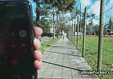 Street Latina's Wild Blowjob vs Interview Expectations