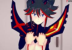 ryuko matoi, you're fucking hard in pov