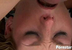 man gets deep sloppy blowjob from montana rae