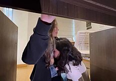 Maid Bends Over to Clean, So Suggestive.