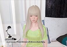 动漫女孩在ripples 44里衣服被撕烂