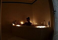 My Petite 18+ Girlfriend's Bathtime Voyeur!