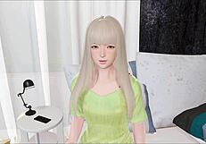 3D animated erotic game with a sexy outfit