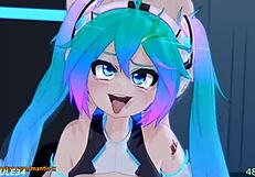 3D animated Hatsune Miku hentai compilation
