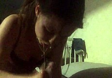 Watch This Messy, Sloppy Blowjob With Spitting And Deepthroat!