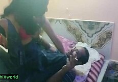Beautiful Indian housewife gets her ass fucked by friends