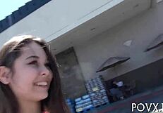 Amateur Teen Sucking Cock Hardcore POV