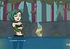 Camppinewood - Redhead Gets Creampie in Tight Pussy in Episode 1 Scene 14