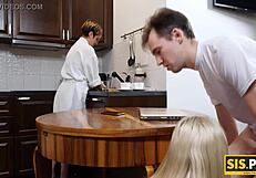 Porn Blonde Sucks Skills, Drilled By Stepbro In Taboo Fantasy