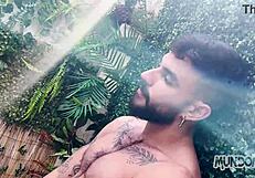 Behind the scenes of a gay production