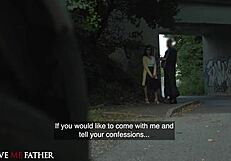 sexy nanny lost job, now sucks for quick cash!