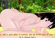 Bayonetta Gets Quick Blowjob Doggystyle Creampie