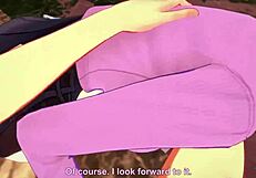 Eula relaxes by the pool in genshin impact