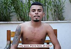 Gay man caught having sex in the pool at his house