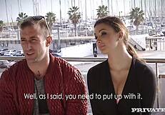 interview with susy gala reveals pretty brunette babe's sexy european holiday casting