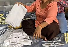 First Time Sex With My Chubby Mom