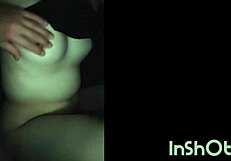 Japanese amateurs film outdoors with smartphones.