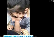 Beautiful MILF gives best friend a deepthroat blowjob and facefuck