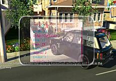 wife seduces mother-in-law in suggestive hentai cartoon.