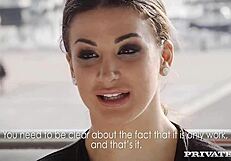 interview with susy gala reveals pretty brunette babe's sexy european holiday casting