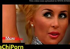 In the bathtub, blonde MILF Malena Gracia reveals her big tits and ass completely naked