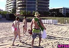 Naughty Bisexual Teen 18+ BFFs Ride Big Cock in Wild Tattoo Scene