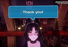 Anime teen gets anal creampie!