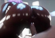 Beautiful old babe dancing striptease with big tits