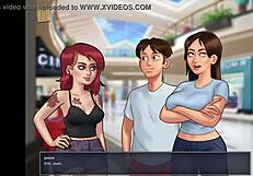 Detailed walkthrough of the erotic visual novel Summertime Saga v50